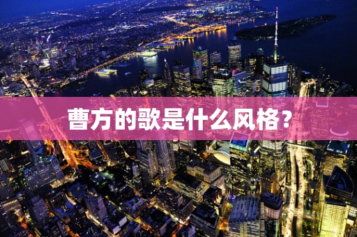曹方的歌是什么风格？