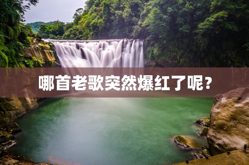 哪首老歌突然爆红了呢？