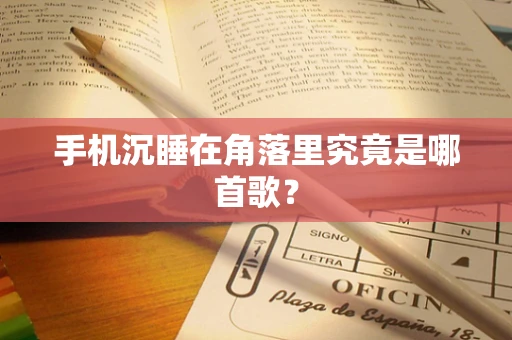 手机沉睡在角落里究竟是哪首歌？