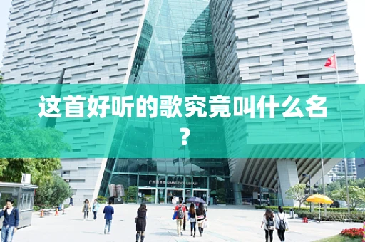 这首好听的歌究竟叫什么名？