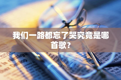 我们一路都忘了哭究竟是哪首歌？