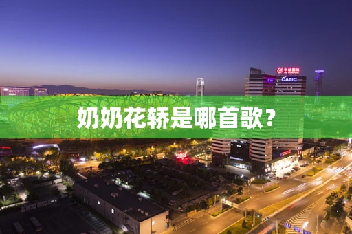 奶奶花轿是哪首歌？
