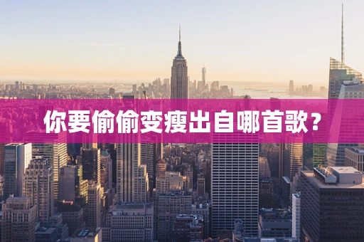 你要偷偷变瘦出自哪首歌？