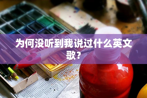 为何没听到我说过什么英文歌？