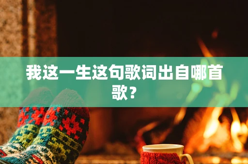 我这一生这句歌词出自哪首歌？