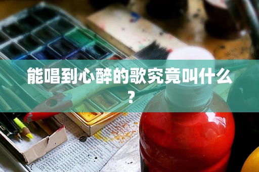 能唱到心醉的歌究竟叫什么？
