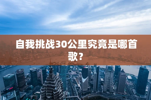 自我挑战30公里究竟是哪首歌？