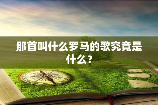 那首叫什么罗马的歌究竟是什么？