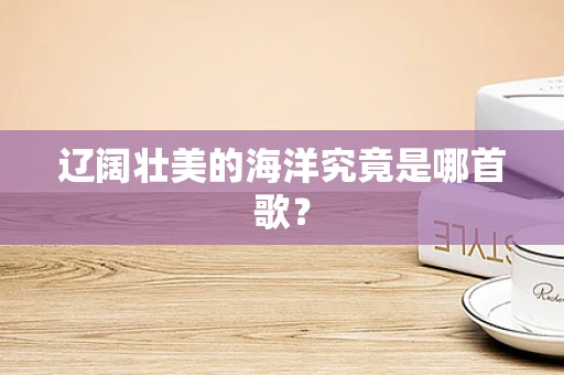 辽阔壮美的海洋究竟是哪首歌？