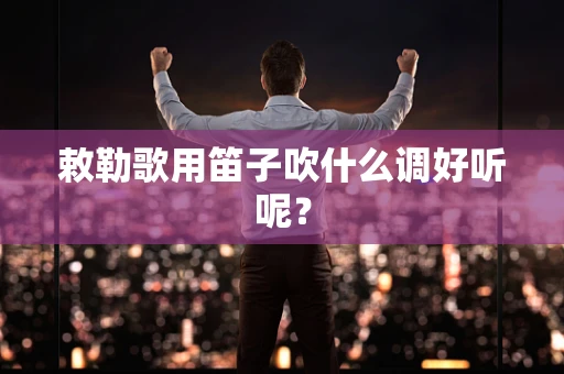 敕勒歌用笛子吹什么调好听呢？