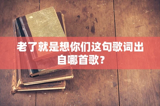 老了就是想你们这句歌词出自哪首歌？