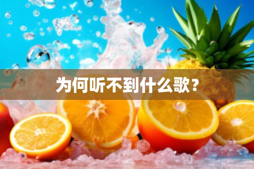 为何听不到什么歌？