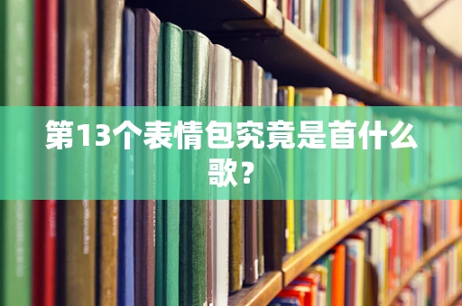 第13个表情包究竟是首什么歌？