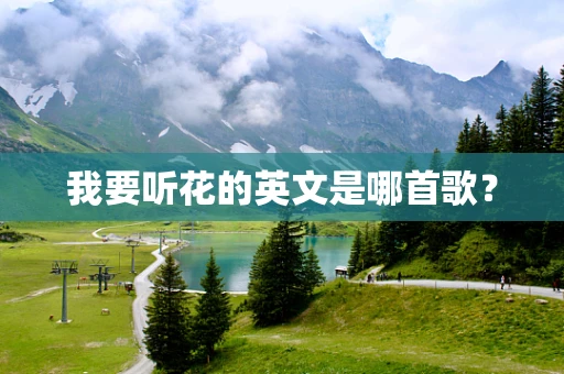 我要听花的英文是哪首歌？