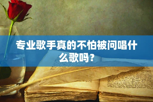 专业歌手真的不怕被问唱什么歌吗？