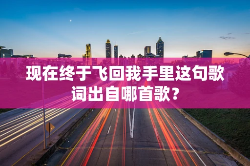 现在终于飞回我手里这句歌词出自哪首歌？
