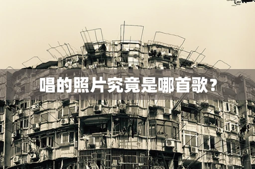 唱的照片究竟是哪首歌？
