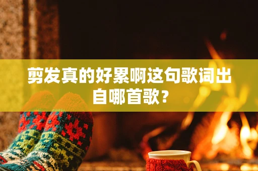 剪发真的好累啊这句歌词出自哪首歌？