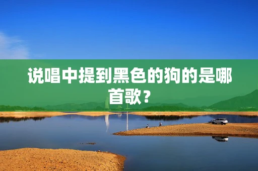 说唱中提到黑色的狗的是哪首歌？