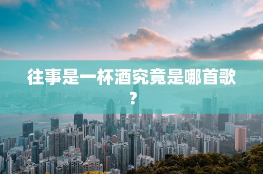 往事是一杯酒究竟是哪首歌？