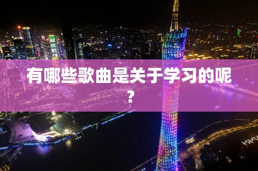 有哪些歌曲是关于学习的呢？