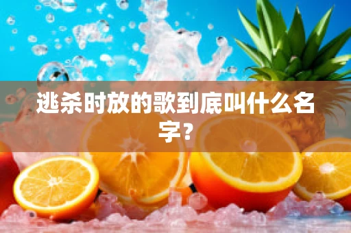 逃杀时放的歌到底叫什么名字？