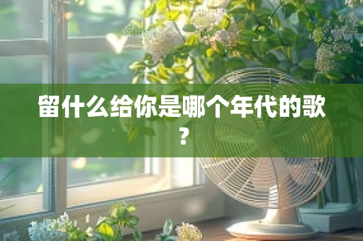 留什么给你是哪个年代的歌？