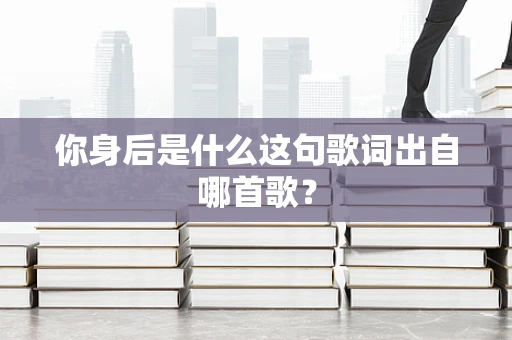 你身后是什么这句歌词出自哪首歌？