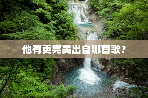 他有更完美出自哪首歌？