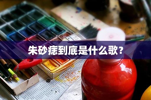 朱砂痣到底是什么歌？