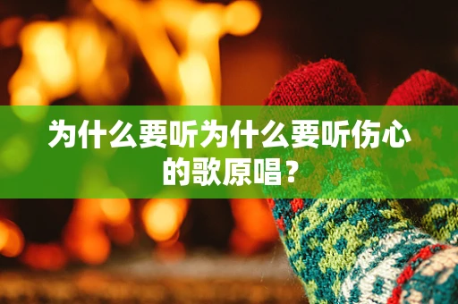 为什么要听为什么要听伤心的歌原唱？