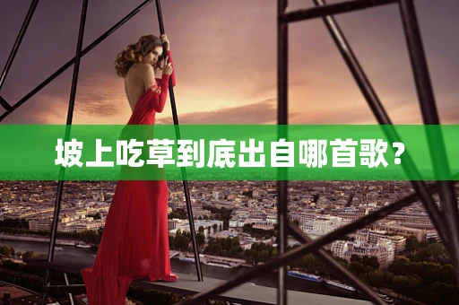 坡上吃草到底出自哪首歌？