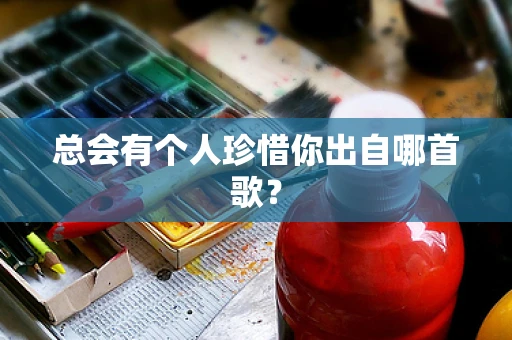 总会有个人珍惜你出自哪首歌？