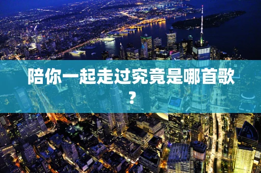 陪你一起走过究竟是哪首歌？