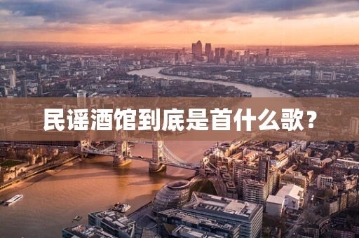 民谣酒馆到底是首什么歌？