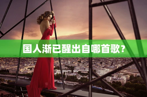 国人渐已醒出自哪首歌？