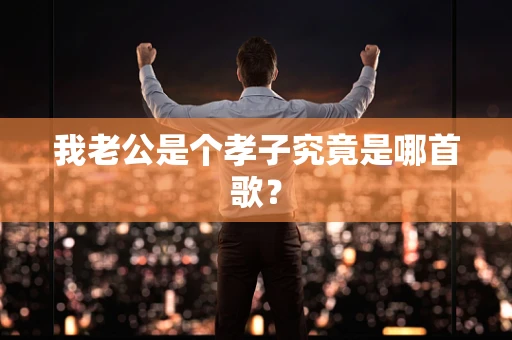 我老公是个孝子究竟是哪首歌？
