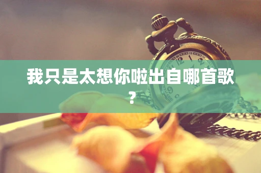 我只是太想你啦出自哪首歌？