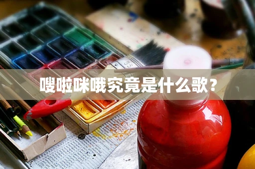 嗖啦咪哦究竟是什么歌？