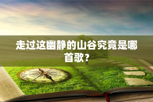 走过这幽静的山谷究竟是哪首歌？