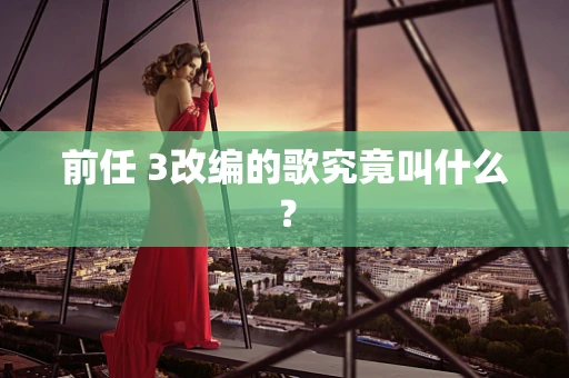 前任 3改编的歌究竟叫什么？