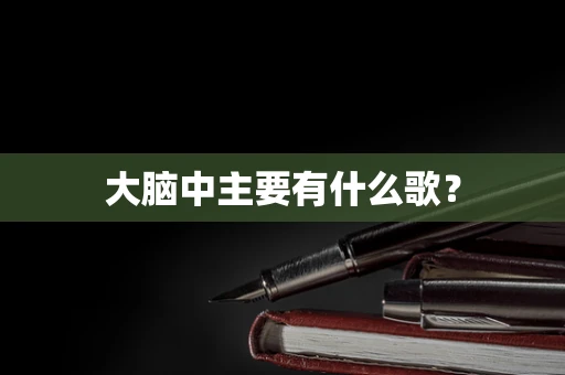 大脑中主要有什么歌？