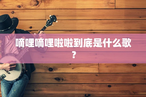 嘀哩嘀哩啦啦到底是什么歌？