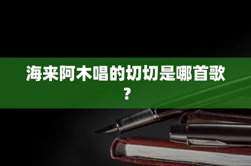 海来阿木唱的切切是哪首歌？
