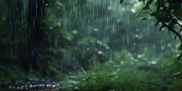 雨哗哗啦啦落下是哪首歌？