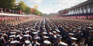大阅兵上都唱了什么歌？