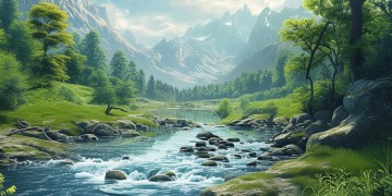 能播放山水声音的是什么歌？
