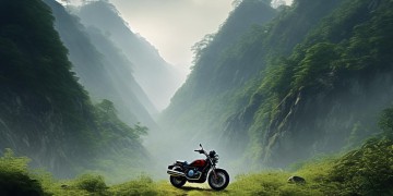 骑摩托穿过秦岭出自哪首歌？