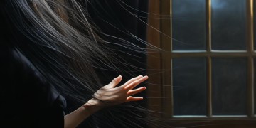 穿过你的黑发的我的手摸到一手油究竟是哪首歌？