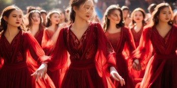 红歌大合唱穿什么裙子合适呢？